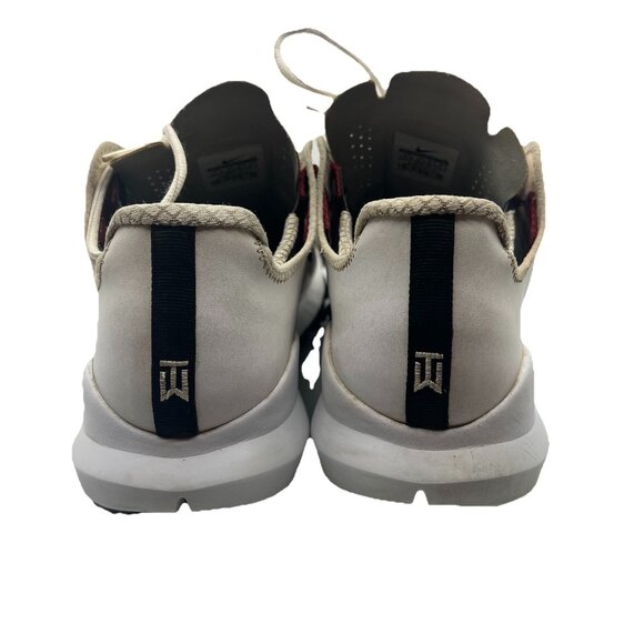 Nike Tiger Woods TW13 Men\'s 11.5 Golf Shoes 2012 White Red Rare 532622-100 main image 4